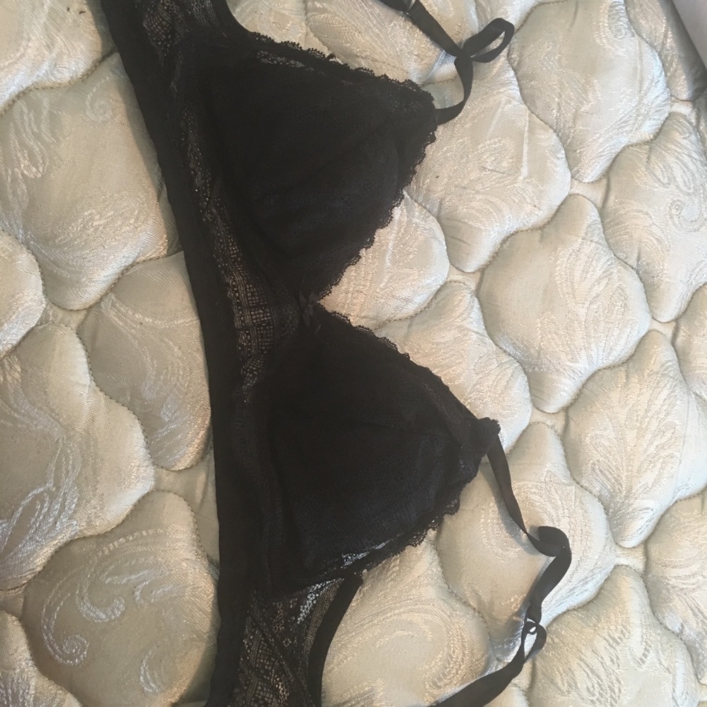 Lace padded bra